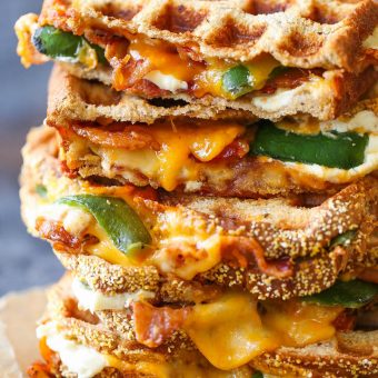 Jalapeño Popper Grilled Cheese