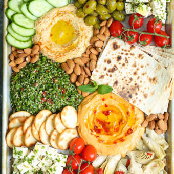 The Perfect Easy Mezze Platter
