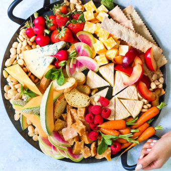 Spring Cheese Board