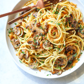 Brown Butter Mushroom PastaIMG_6906
